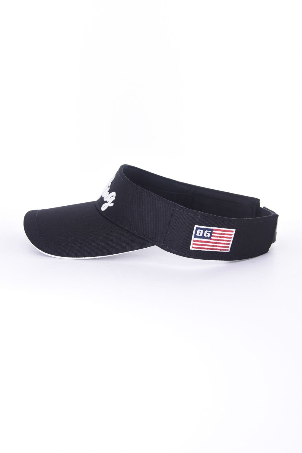 【26SS】【レディース】 WOMEN’S BASIC VISOR / ベーシック ブランドロゴ サンバイザー (ブラック)