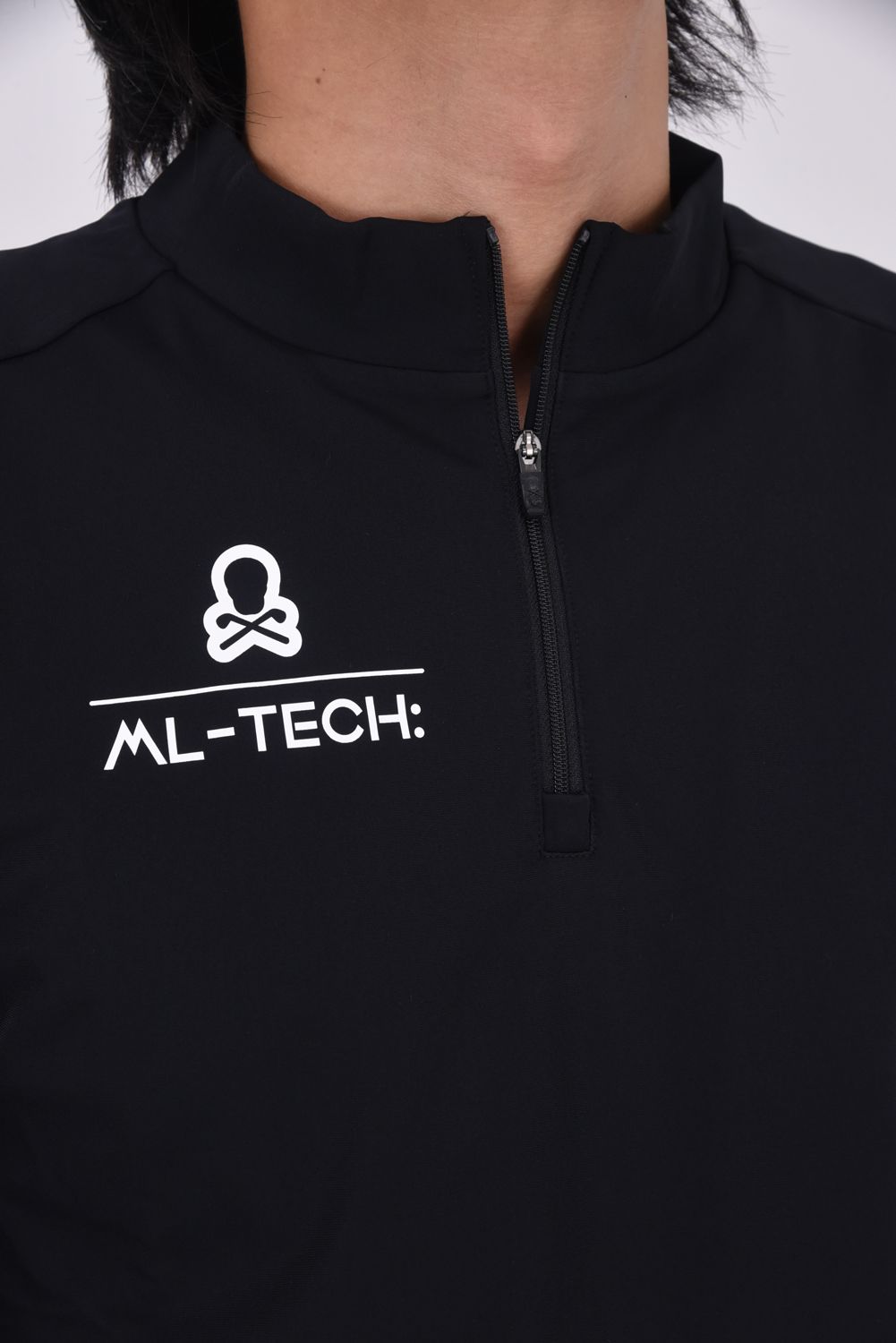 【2025AW】 FUSION FLEX THERMAL PULLOVER / 裏起毛 ロングスリーブ テクニカルハイネックシャツ (ブラック)