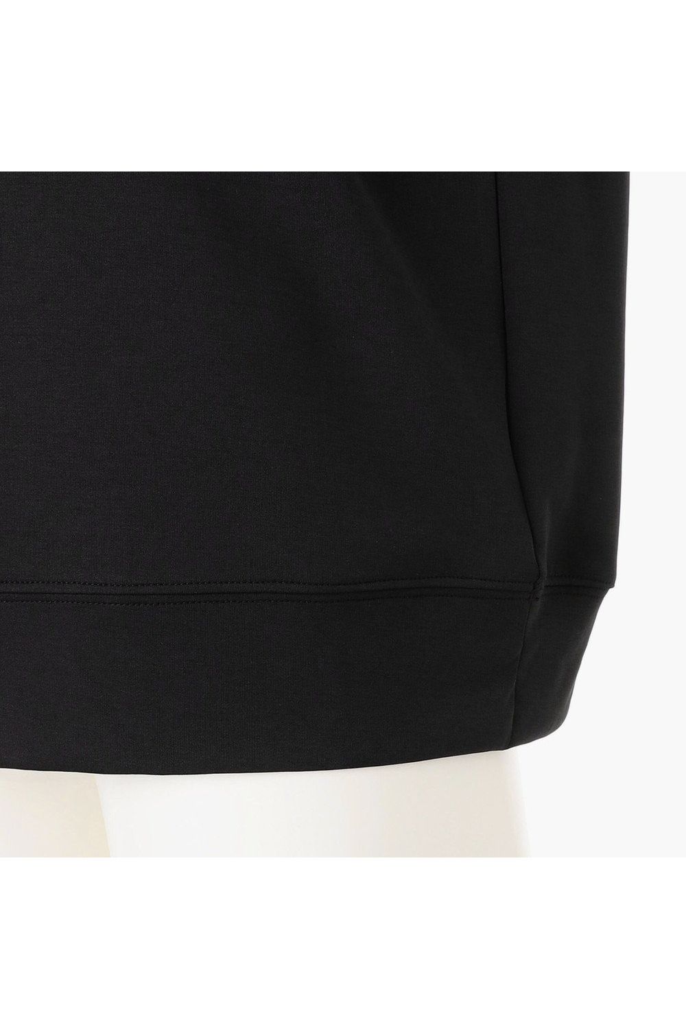 【26SS】 MEN’S COLLEGE LOGO HIGHNECK / カレッジロゴ リラックスフィット モックネックTシャツ (ブラック)