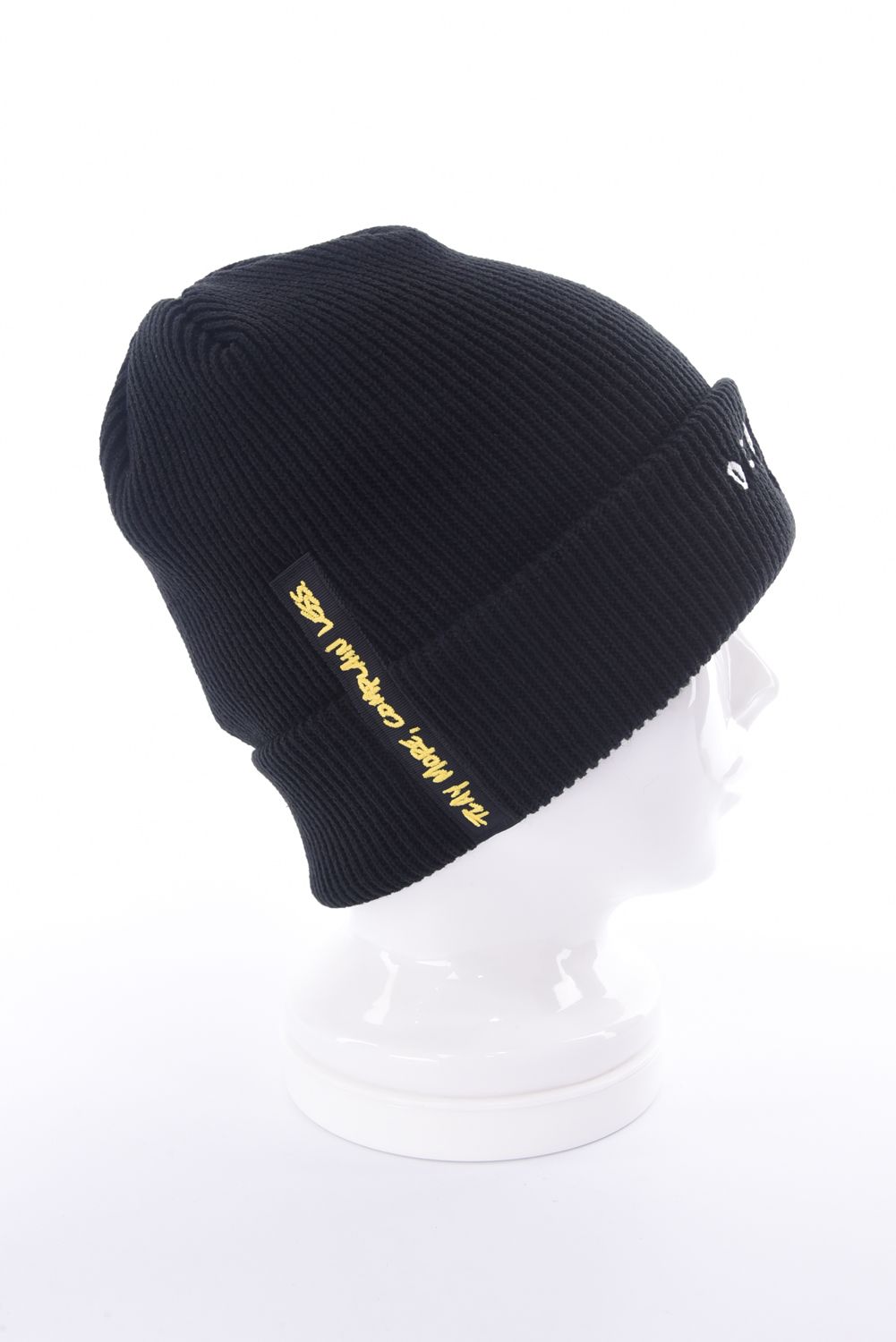 BOLT LOOSE BEANIE / ボルト ルーズ ニットビーニー (ブラック)