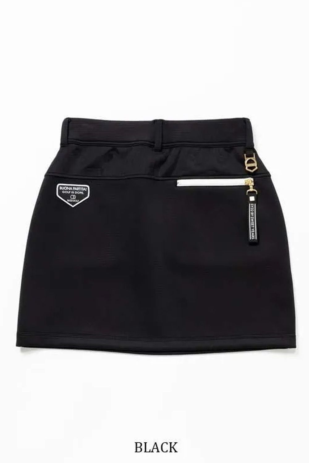 【26AW】【レディース】 DOUBLE MESH KNIT SKIRT / メッシュジャカード ダンボールニット スカート (ブラック)*