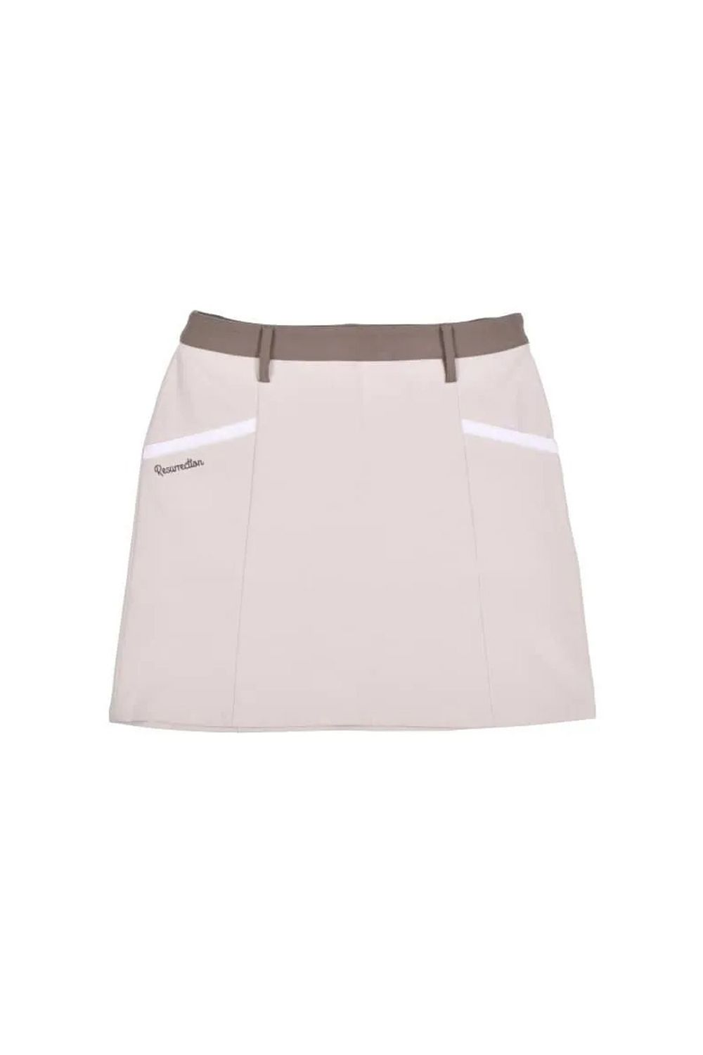 【26AW】【レディース】 SLASH POCKET SKIRT / スラッシュポケット スカート (アイボリー)*
