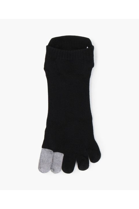 【26SS】 MEN'S CORDURA 5-TOE SOCKS / コーデュラコットン 5本指ショートソックス (ブラック)