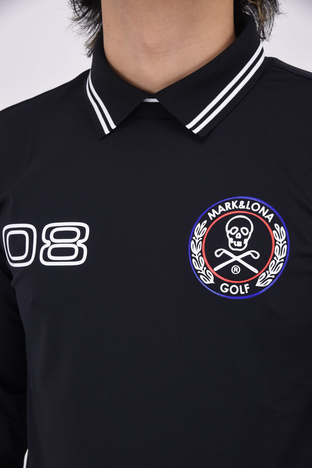 MARK&LONA - 【25SS】 OCTA8 PERFORMANCE LONG-SLEEVE POLO MARK&LONA - 【25SS】 OCTA8 PERFORMANCE LONG-SLEEVE POLO