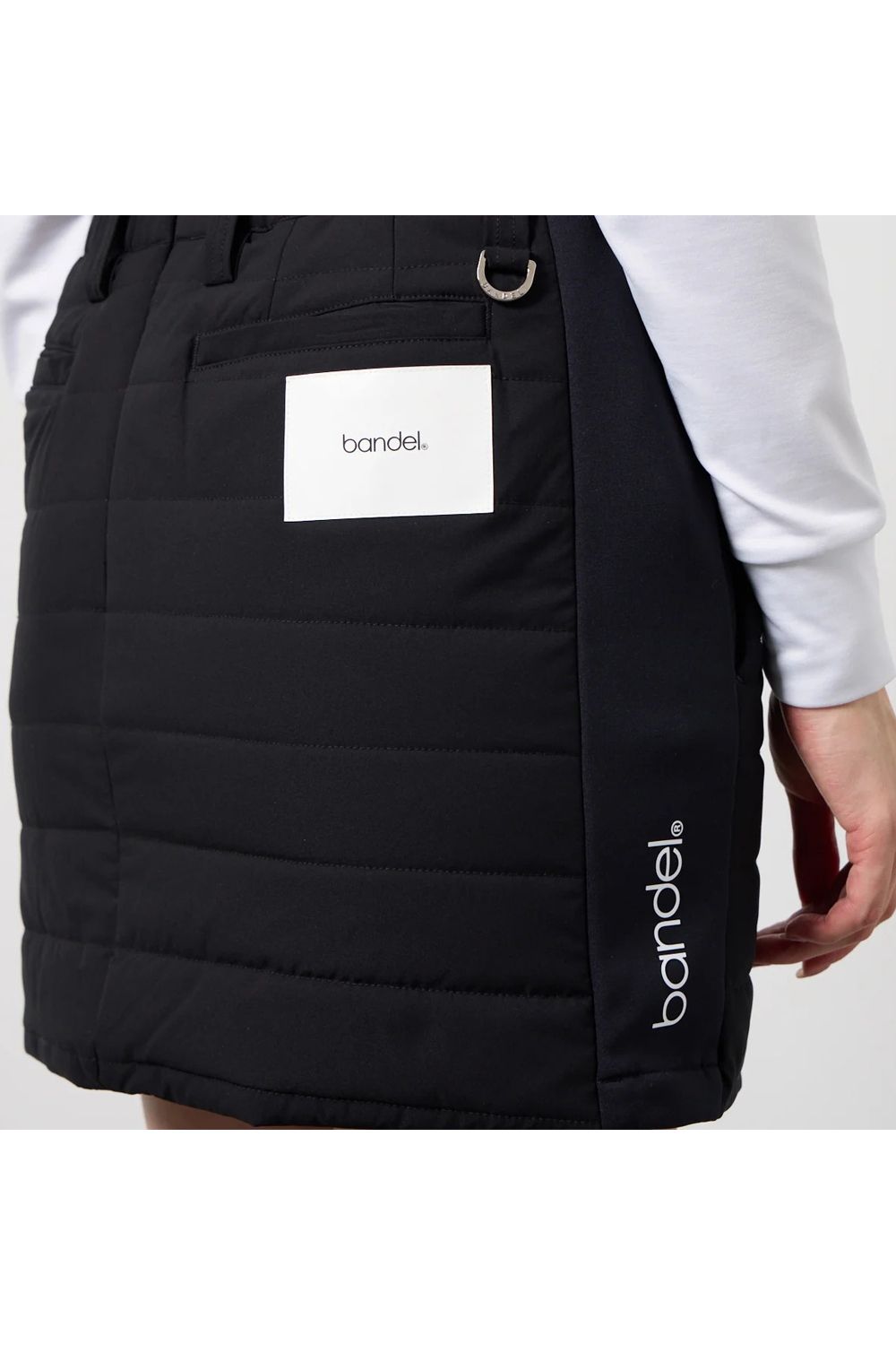 【26AW】【レディース】 HYBRID PUFF SKIRT / ハイブリッド パファースカート (ブラック)