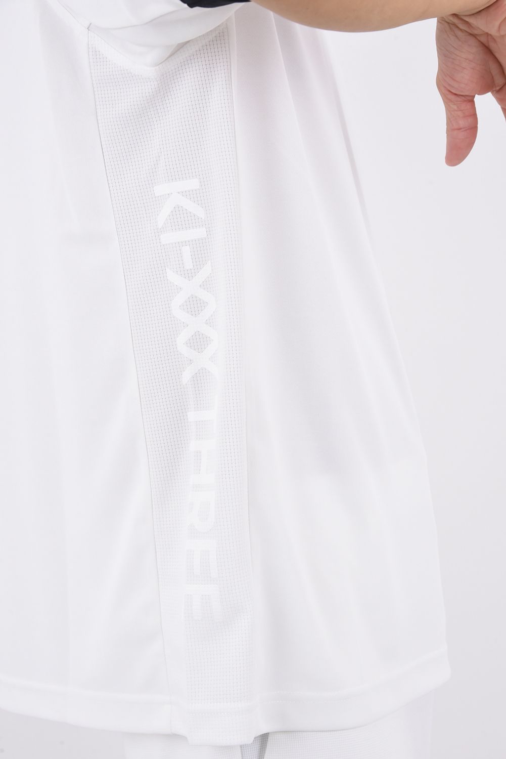 【26SS】 SLEEVE LINE MOCK TEE / モックネックTシャツ (オフホワイト)