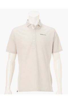 【26SS】 MEN'S LINEN-T WC SHIRT / リネンタッチ ワイドカラーポロシャツ (ベージュ)