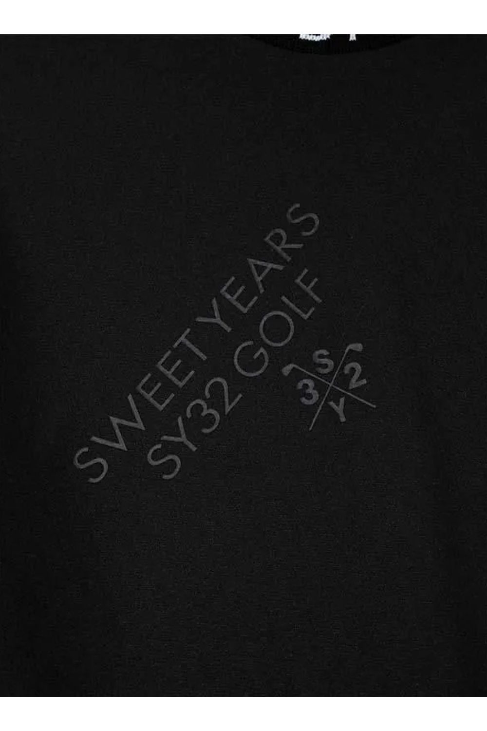 【26SS】 WAVE JQ KNIT MOCK / バックプリント モックネックTシャツ (ブラック)