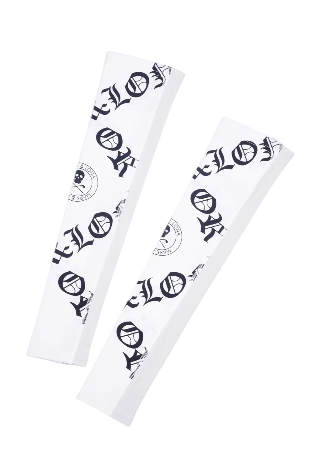 【26SS】【ユニセックス】 SOVEREIGN UV ARM SLEEVE / レターフォントロゴ アームカバー (ホワイト)