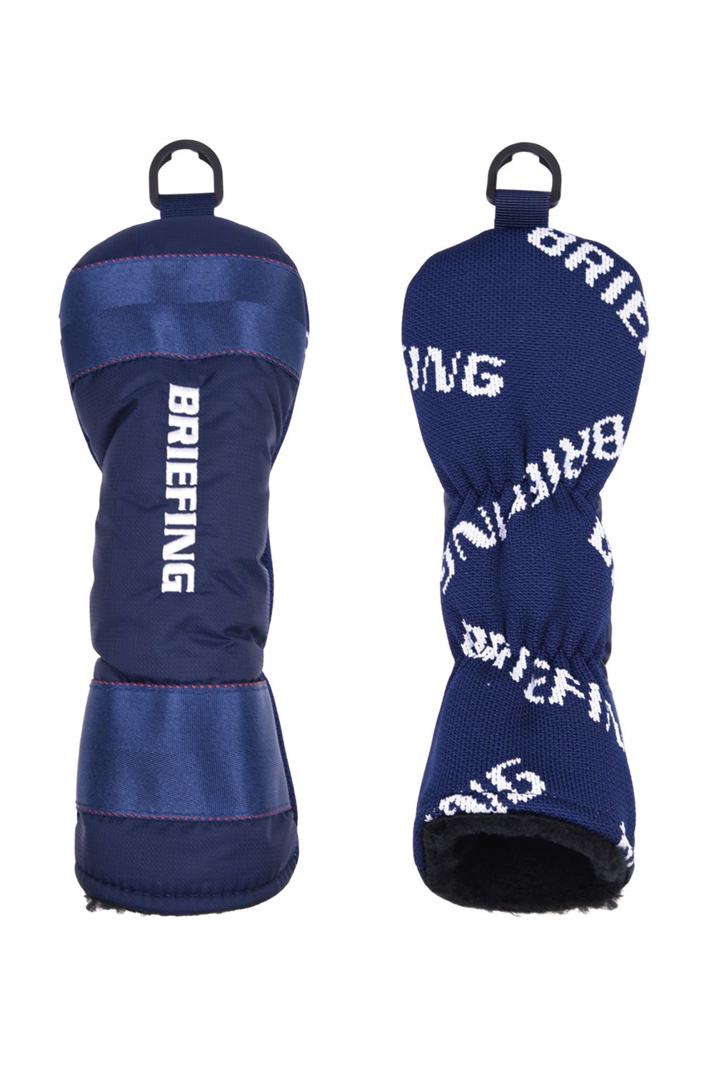 【26SS】 LOGO KNIT UTILITY COVER / 異素材ハイブリッド ユーティリティカバー (ネイビー)