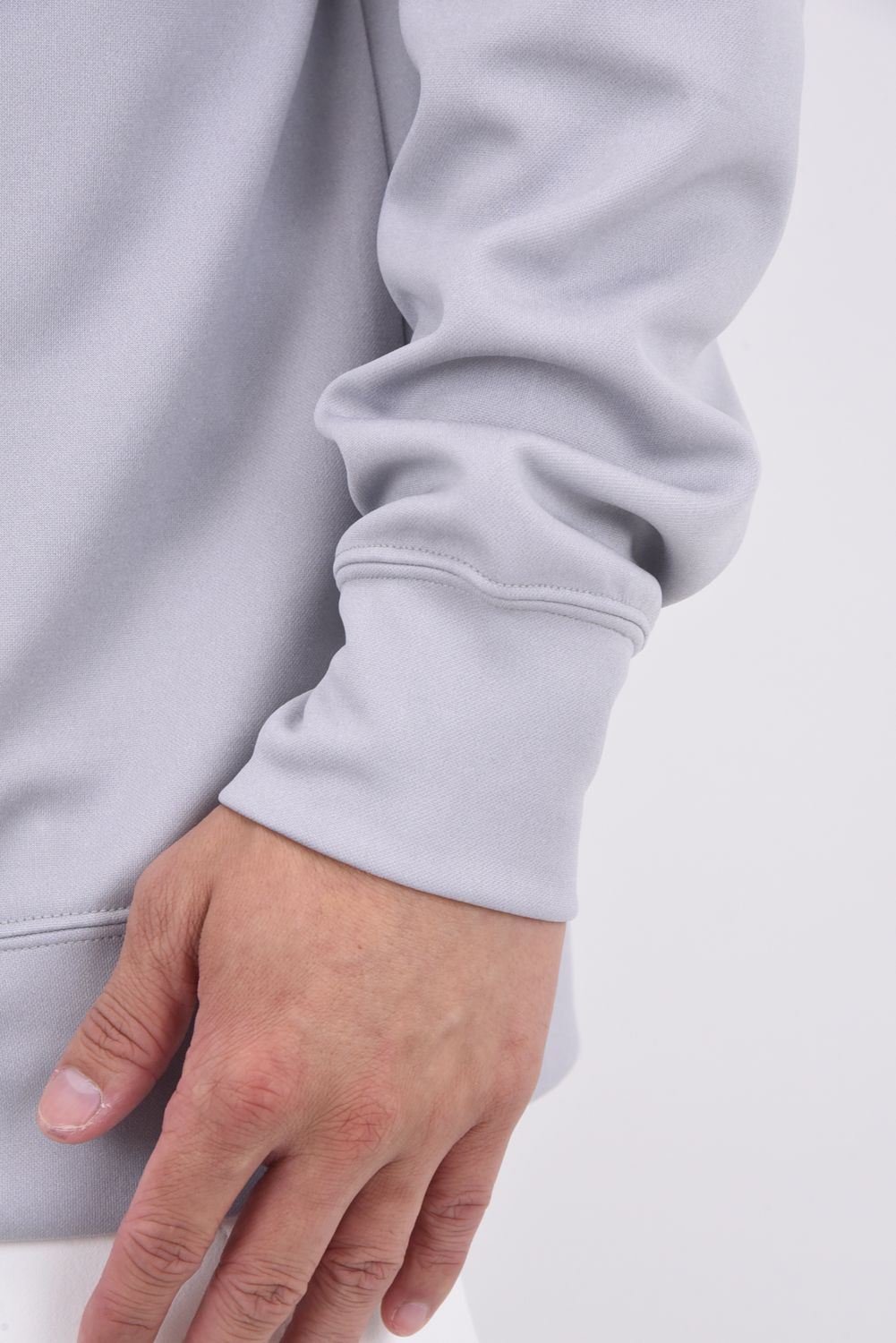 【25AW】 CUBISM LOGO CREW NECK SWEAT / ダンボールニット キュビズムロゴ クルーネックスウェット (グレー)*