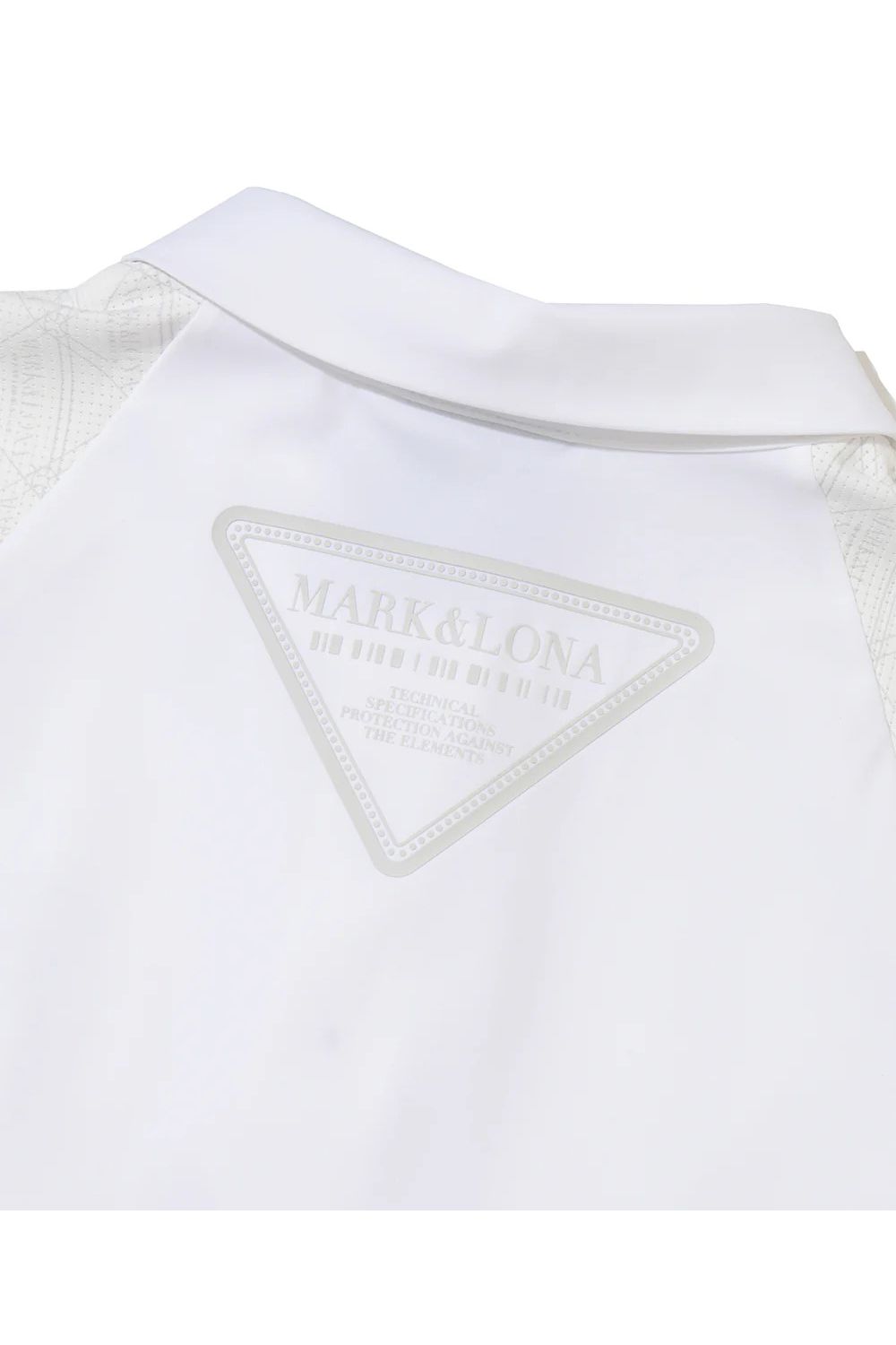 【26SS】【CODE COLLECTION】【レディース】 DCPL / 接触冷感 異素材切り替え ポロシャツ (ホワイト)