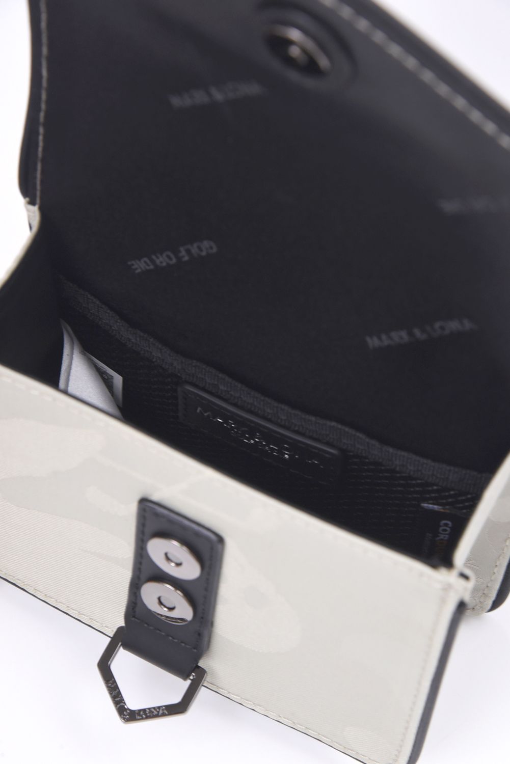 PREMIUM GAUGE SCOPE CASE / コーデュラナイロン レザーパイピング オリジナルカモジャカード スコープケース (アイスグレー)