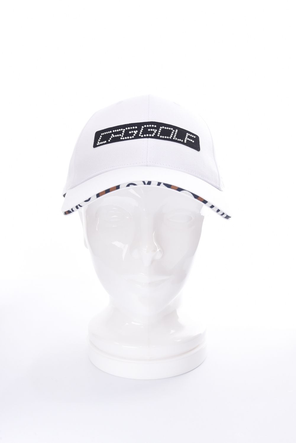 CPG GOLF - LUXURY LOGO CAP / ロゴラインストーン キャップ