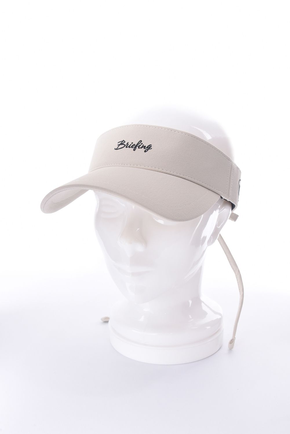 【26SS】【レディース】 WOMEN’S SMALL LOGO RIBBON VISOR / ブランドロゴ バックリボン リボンサンバイザー (アイボリー)