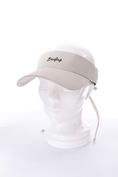 【26SS】【レディース】 WOMEN’S SMALL LOGO RIBBON VISOR / ブランドロゴ バックリボン リボンサンバイザー (アイボリー)