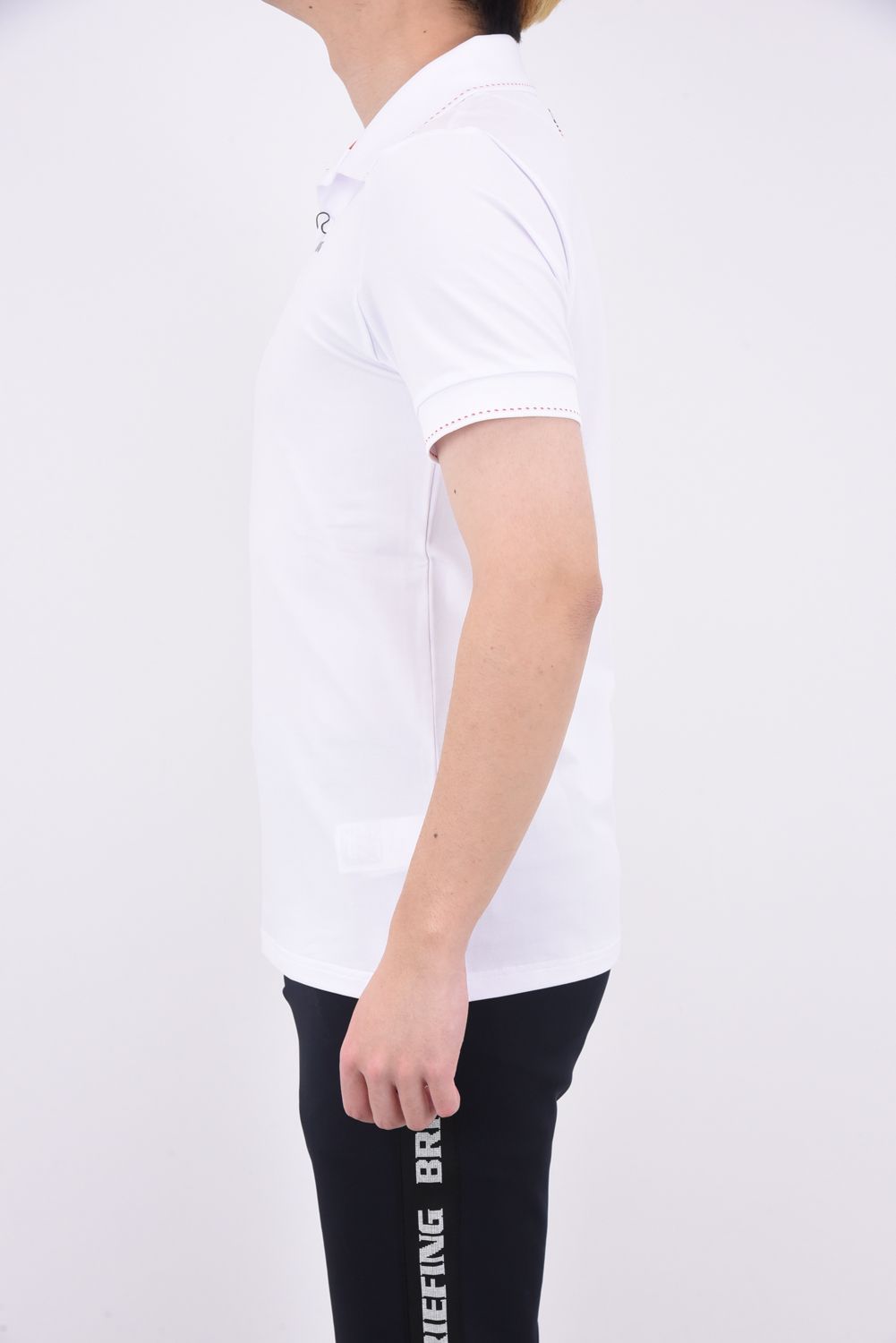 BRIEFING - MENS BASIC POLO / メタリックロゴ ベーシック
