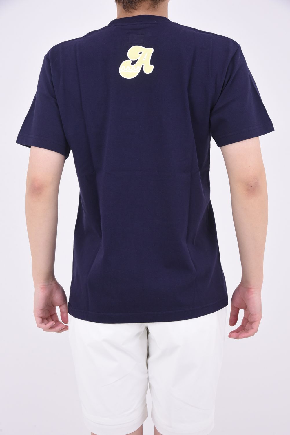 muta - ACANTHUS × muta MARINE College Logo Tee / カレッジロゴ T