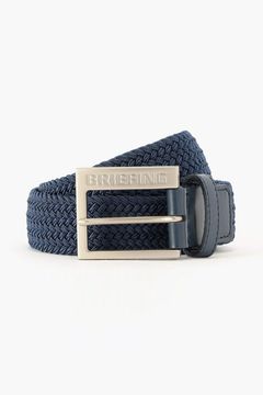【26SS】 MS SQUARE BUCKLE MESH BELT / スクエアバックル メッシュベルト (ネイビー)
