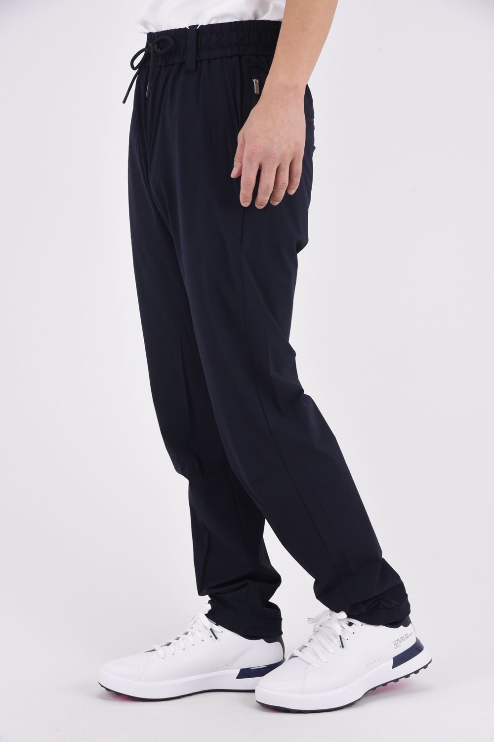 【26SS】 ROGUE AIRFLOW TECH PANTS / 高機能ナイロン パンチングスカルロゴ テクニカルロングパンツ (ネイビー)