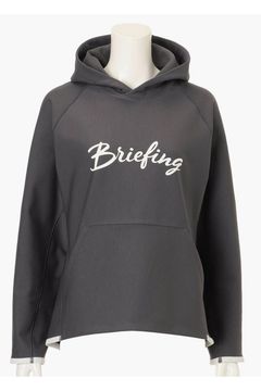 【26AW】【レディース】 WS LOGO FOODIE / ロゴ パーカー (チャコール)