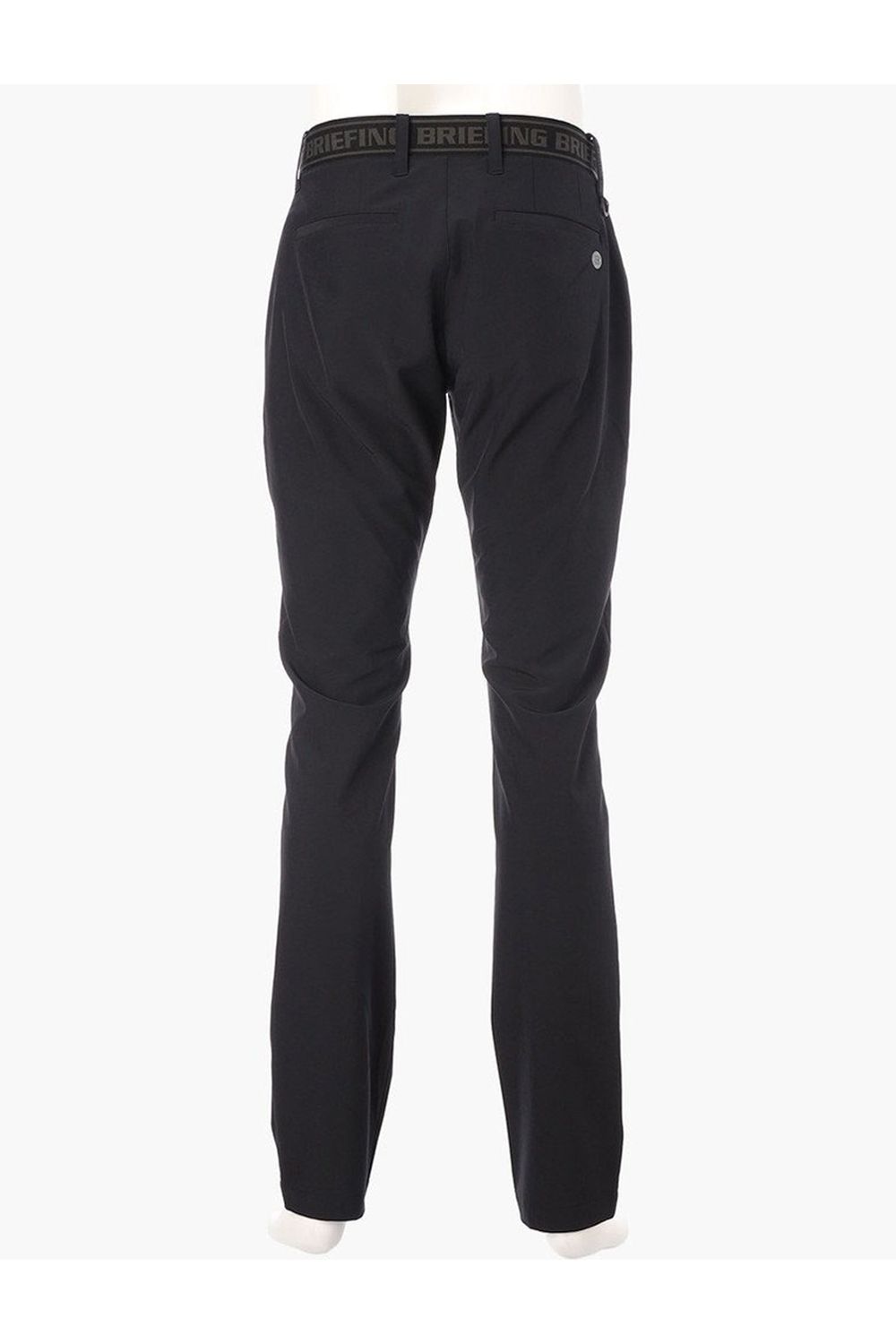 【26SS】 MEN'S COOLCORE LOGO ELASTIC PANTS / クールコア ウエストゴムベルト ロングパンツ (ブラック)