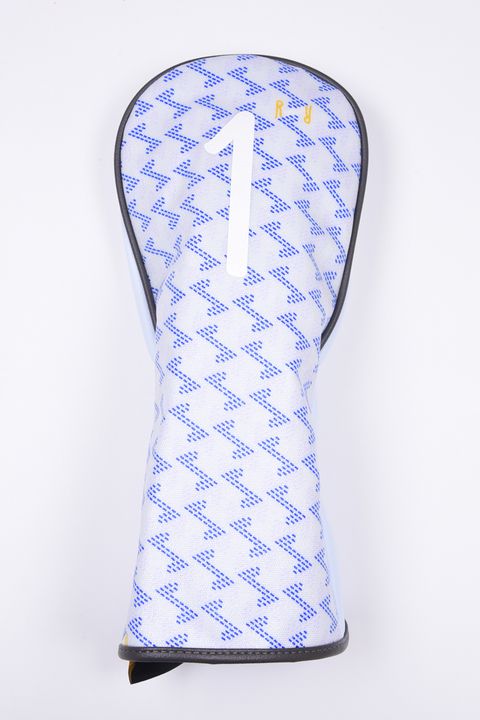 【26SS】 PASSER (パッセルDr) / ブランドオリジナル テキスタイル ドライバーカバー (アクア)*