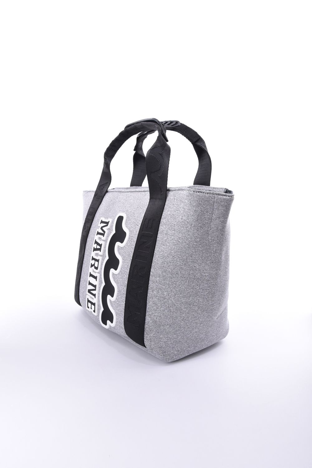 【26AW】 NEOPRENE TOTE BAG / ネオプレーン ウェーブロゴ トートバッグ (グレー)