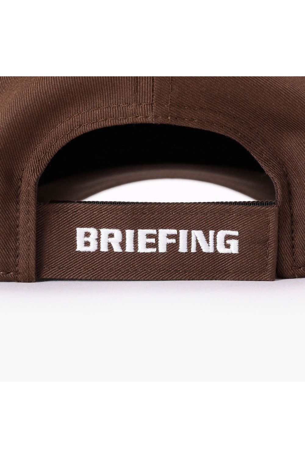 【26AW】 MEN’S BASIC CAP / ベーシック ブランドロゴ キャップ (ブラウン)