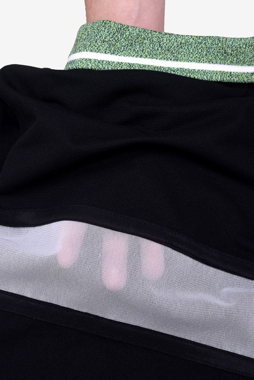 【レディース】 JAMMING KNIT COLLAR POLO / シグネチャーロゴ ドライタッチ ポロ (ブラック)