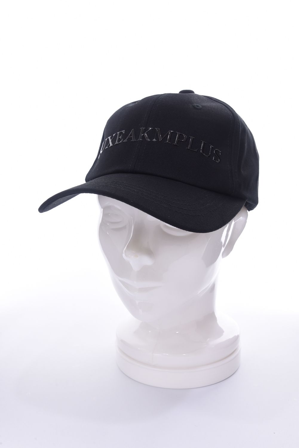 METAL PRINT LOGO CAP / メタルロゴ 6パネルキャップ (ブラック)