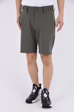 【25SS】 MENS LOGO LINE SHORT PANTS / ロゴラインテープ ショート パンツ (ダークオリーブ)