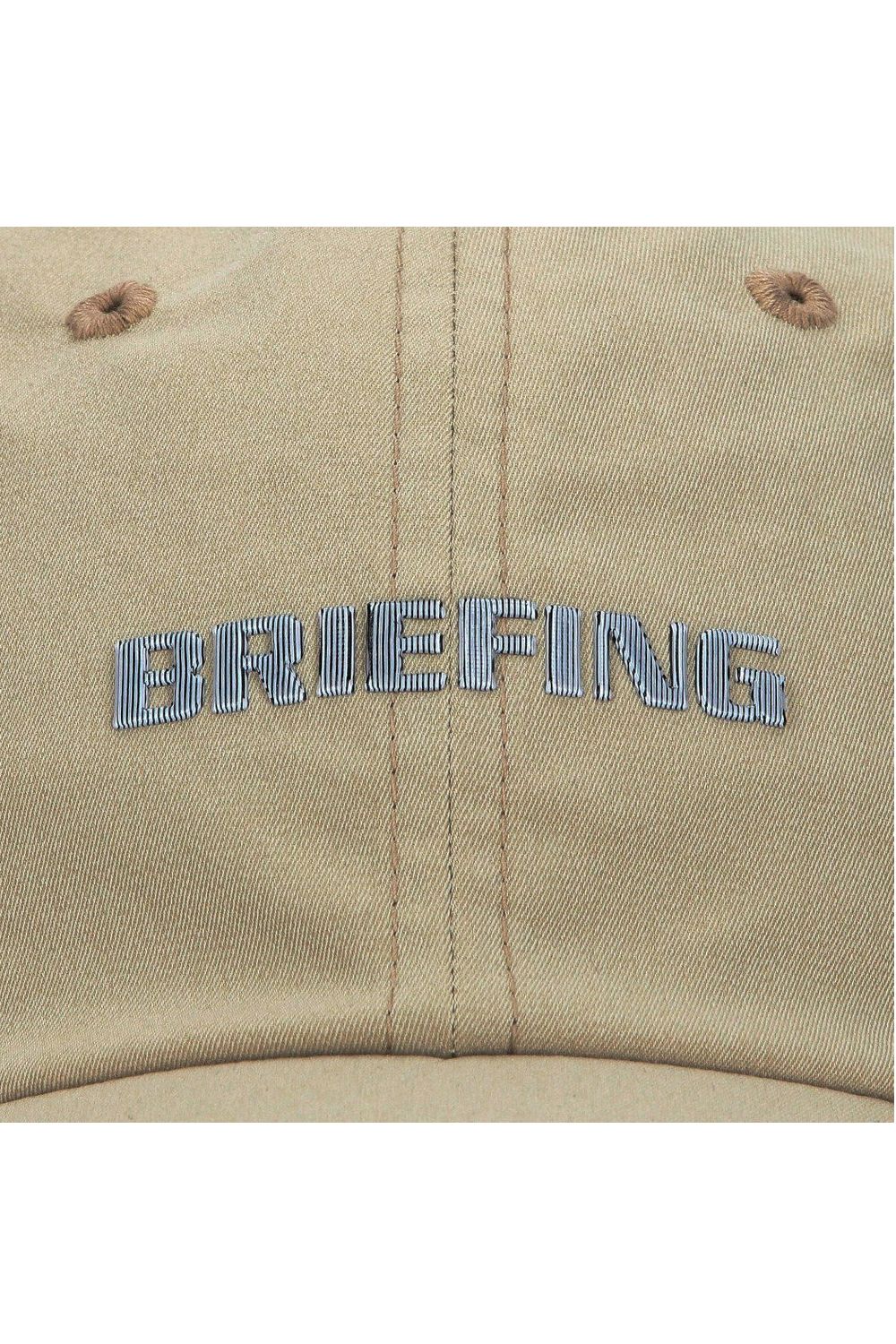 WR STRETCH GLASSHOLD CAP / ブランドロゴ サングラススリット入りキャップ (ベージュ)