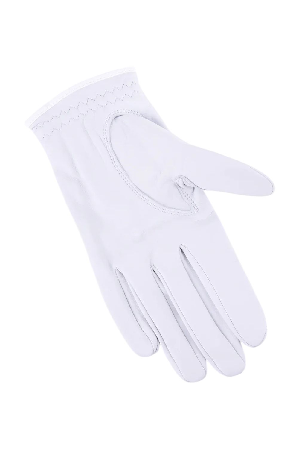 【2026SS 木村拓哉さん着用】 EVER BREATHABLE LEATHER GOLF GLOVE / ラムレザー ブランクスカルロゴ 左手用グローブ (ホワイト)
