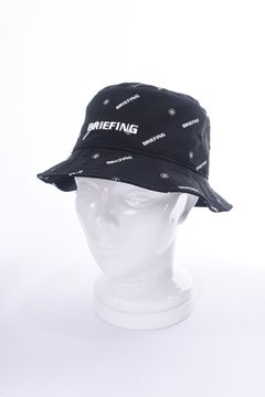 MS MONOGRAM HAT / モノグラム バケットハット (ブラック)