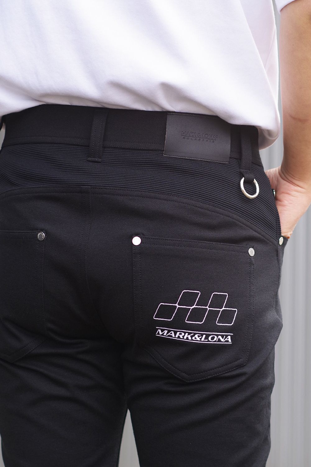 MARK & LONA ストレッチスリムフィットパンツ MARK&LONA - 【25SS】 OPTION FLEX STRETCH SLIM PANTS