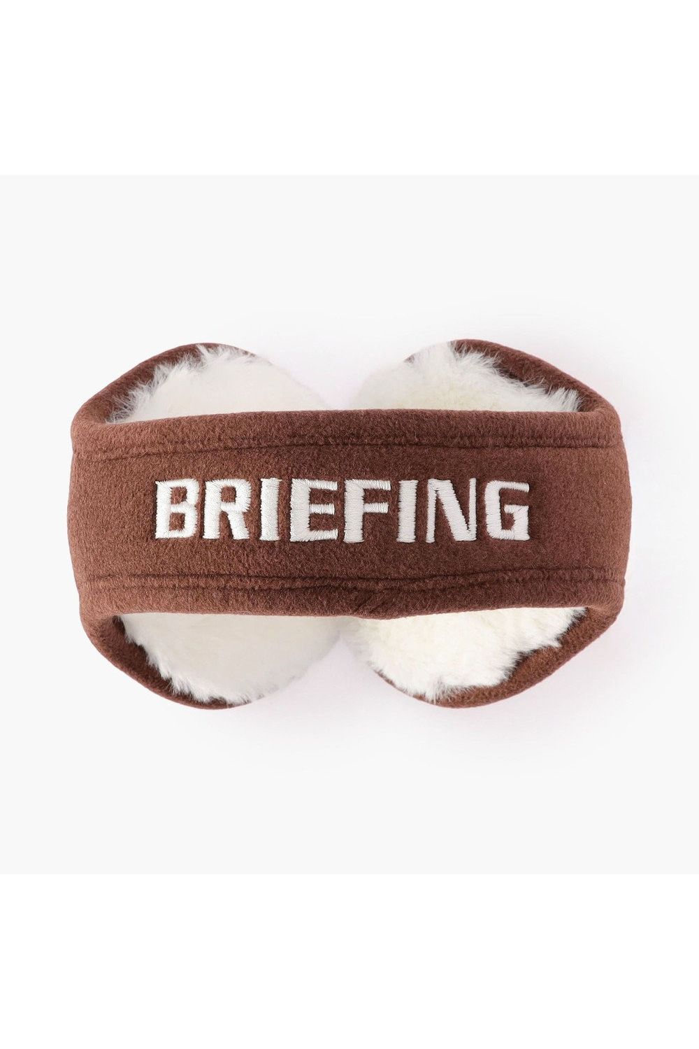 【26AW】【プレゼント好適品】 MICRO FLEECE EAR MUFF / マイクロフリース エコファー イヤーマフ (ブラウン)