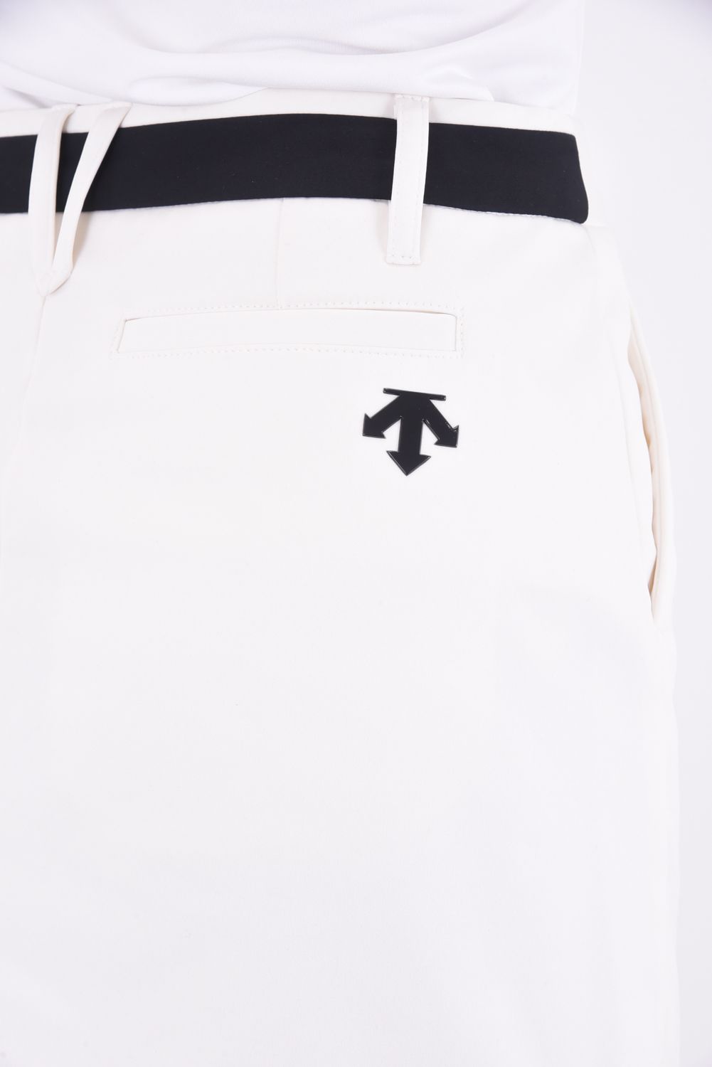 DESCENTE ホワイト プリーツスカート DESCENTE GOLF - 【レディース】 神白プリーツスカート
