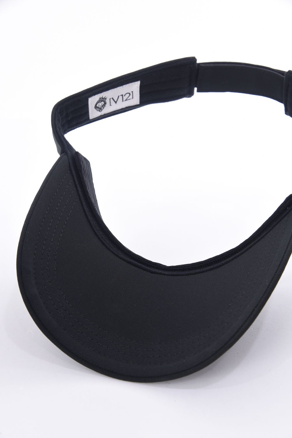 CINE VISOR / V12ロゴ サンバイザー (ブラック)