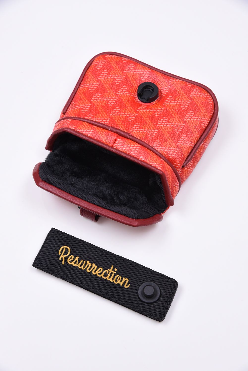 Putter Cover (Mallet) No.2 / ブランドオリジナル テキスタイル パターカバー マレットタイプ (ノーブルレッド)*