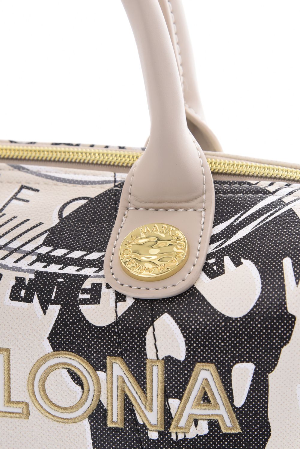 【2026SS 木村拓哉さん着用 VOL.3】 ATLAS CONVERTIBLE CART BAG / アイアンスカル シンセティックレザー 2WAYカートバッグ (ベージュ)