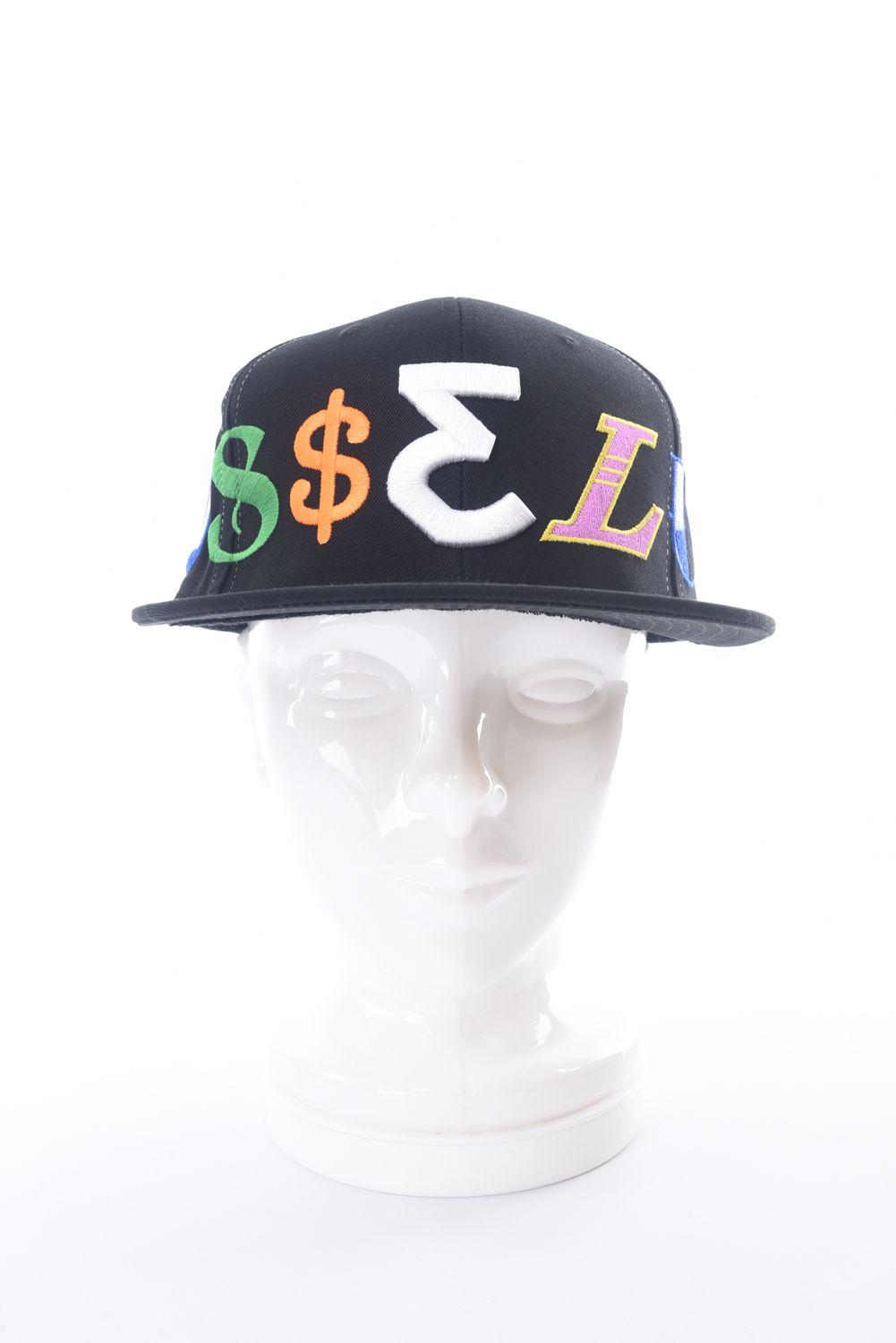 MULTI LOGO BB CAP / マルチカラー ベースボールキャップ ブラック