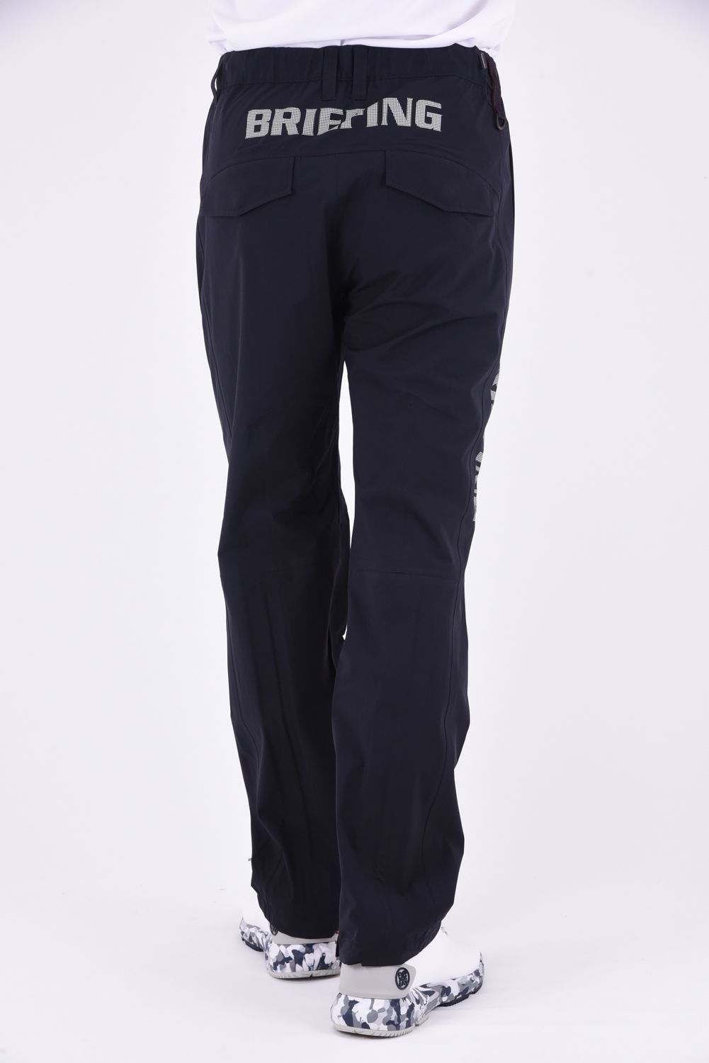 BRIEFING - MENS WATER PROOF PANTS / バックロゴ レイン パンツ