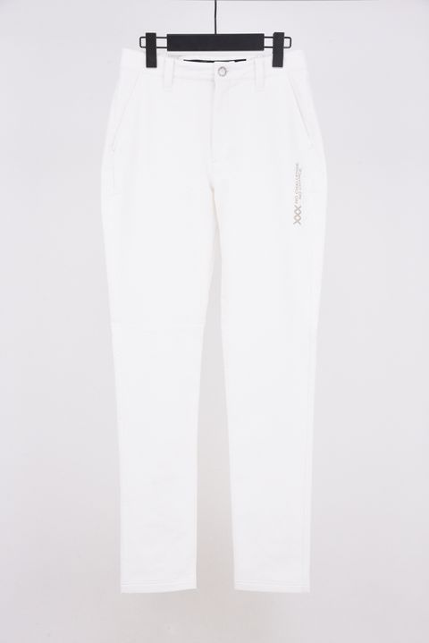 【25AW】【レディース】 WATER REPELLENT WARM LONG PANTS / 撥水 裏起毛 ロングパンツ (ホワイト)