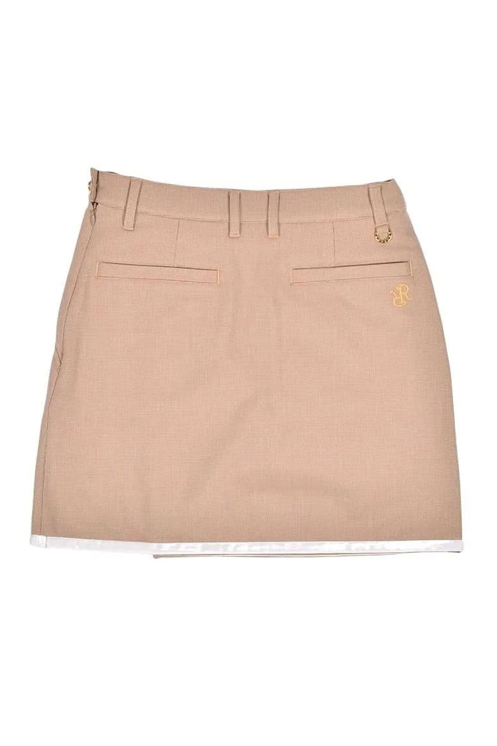 【25AW】【レディース】 WOMENS PIPING LINE SKIRT / 裏起毛 パイピングライン スカート (ベージュ)*