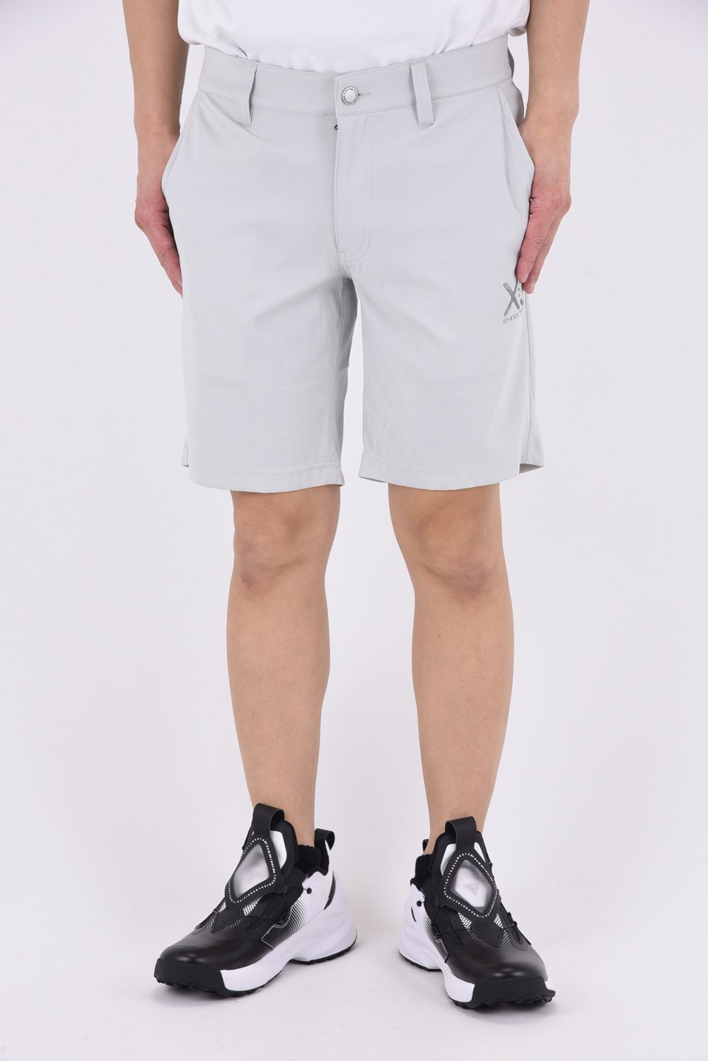 KI-XXX THREE - 【25SS】 SHORT PANTS / ブランドロゴ ショート