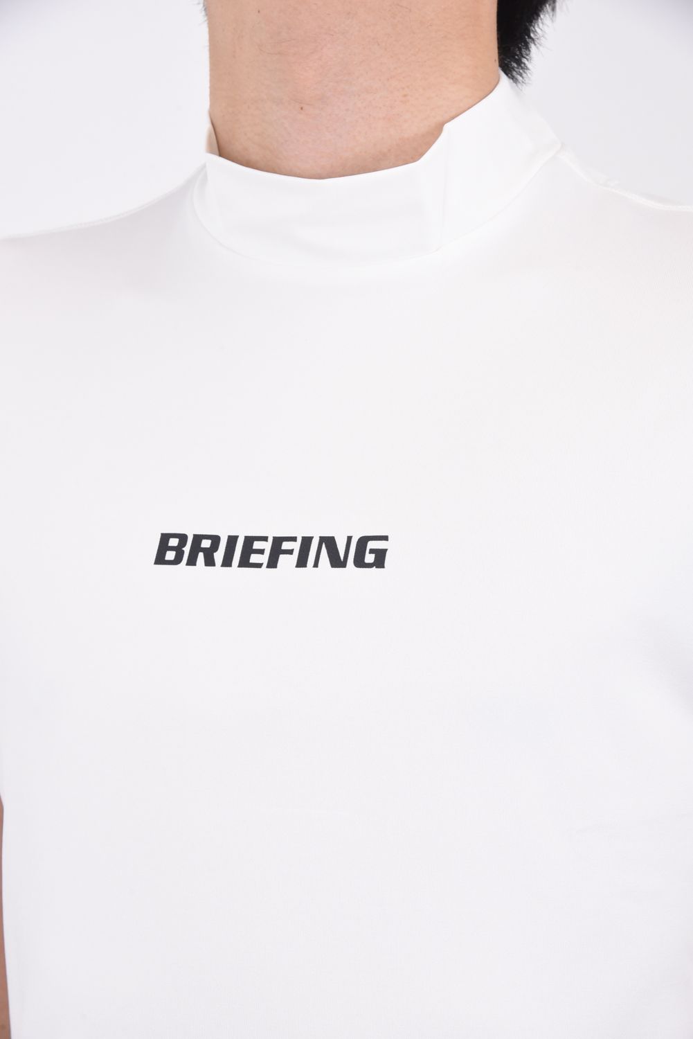 BRIEFING - MENS TOUR HIGH NECK / ブランドロゴ ストレッチジャージ