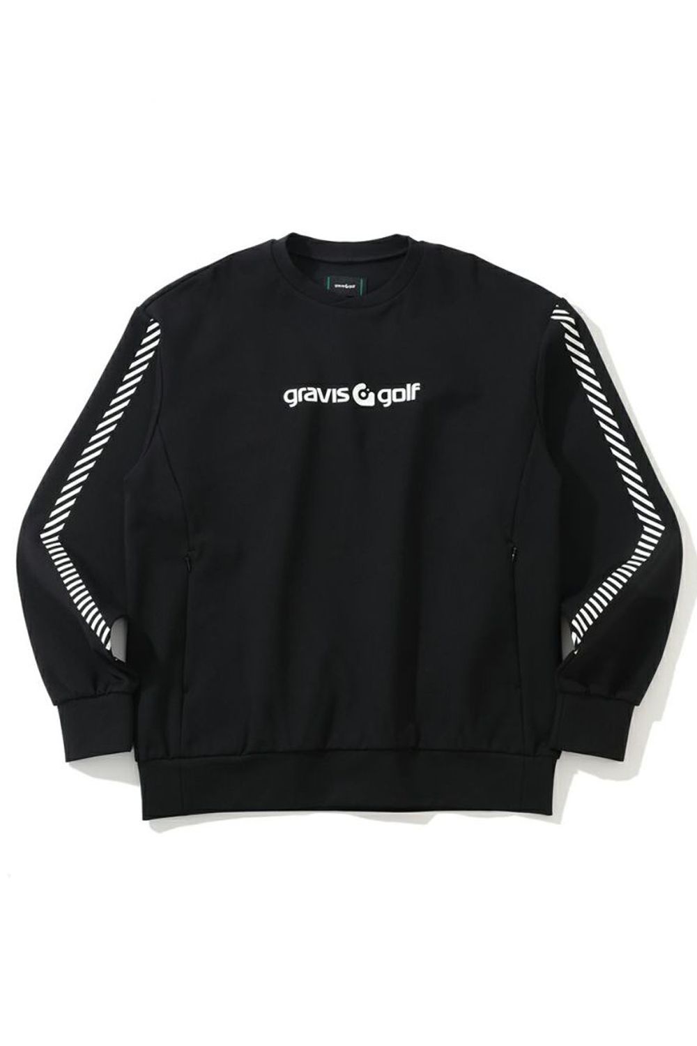 gravis golf - TRITON SPONGE KNIT TOP / ブランドロゴプリント サイド