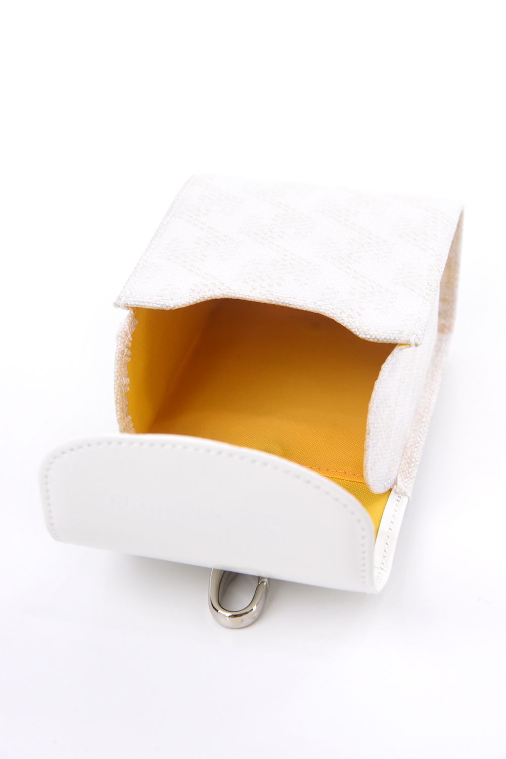 PARUS NO.3 (パルス) / ブランドオリジナルテキスタイル 距離計ケース Sサイズ (モノホワイト)