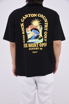 【26SS】 DVG SEASONAL MOCK T / シーズナル モックネック Tシャツ (ブラック)